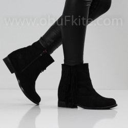 ДАМСКИ БОТИ - 2409-99108202217 BLACK