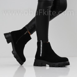 ДАМСКИ БОТИ - 2409-1160203018 BLACK