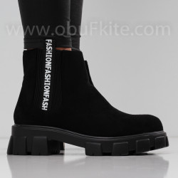 ДАМСКИ БОТИ - 2409-1160203018 BLACK