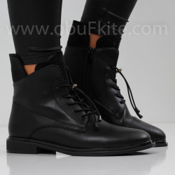ДАМСКИ БОТИ - 2409-171525202420 BLACK