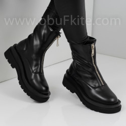 ДАМСКИ БОТИ - 2409-123203024 BLACK