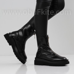 ДАМСКИ БОТИ - 2409-123203024 BLACK