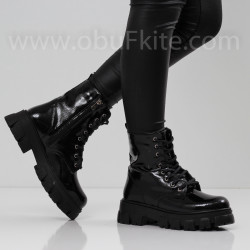 ДАМСКИ БОТИ - 1809-2000202016 BLACK/LACI