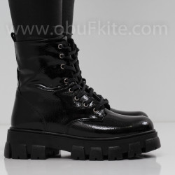 ДАМСКИ БОТИ - 1809-2000202016 BLACK/LACI