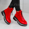ДАМСКИ БОТИ - 0110-2605204403 RED