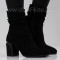 ДАМСКИ БОТИ НА ТОК - 0110-6733204317 BLACK