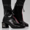 ДАМСКИ БОТИ НА ТОК - 0110-251204120 BLACK