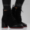 ДАМСКИ БОТИ НА ТОК - 0110-2909204226 BLACK