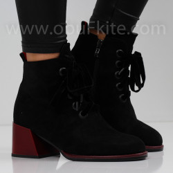 ДАМСКИ БОТИ НА ТОК - 0110-407204427 BLACK