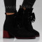 ДАМСКИ БОТИ НА ТОК - 0110-407204427 BLACK