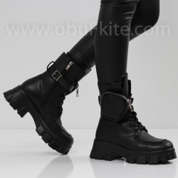 ДАМСКИ БОТИ - 0110-1892202546 BLACK