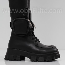 ДАМСКИ БОТИ - 0110-1892202546 BLACK