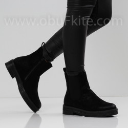 ДАМСКИ БОТИ - 0110-6661202248 BLACK