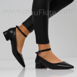 ДАМСКИ ОБУВКИ НА ТОК - 1910-5000201707 BLACK-PU