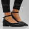 ДАМСКИ ОБУВКИ НА ТОК - 1910-5000201707 BLACK-PU