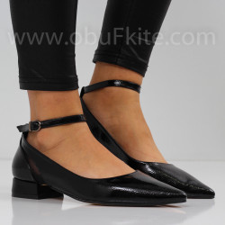ДАМСКИ ОБУВКИ НА ТОК - 1910-5000201707 BLACK-LACI