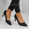 ДАМСКИ ОБУВКИ НА ТОК - 1910-114201809 BLACK-PU
