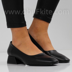ДАМСКИ ОБУВКИ НА ТОК - 1910-842201510 BLACK-PU