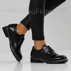 ДАМСКИ ЕЖЕДНЕВИ ОБУВКИ - 1910-440201713 BLACK-LACI