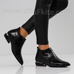 ДАМСКИ БОТИ - 1910-0400202517 BLACK-LACI