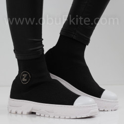 ДАМСКИ КЕЦОВЕ - 1910-800202219 BLACK-WHITE