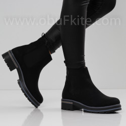 ДАМСКИ БОТИ - 1910-450202125 BLACK-PU