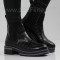 ДАМСКИ БОТИ - 1910-450202125 BLACK-KROKO