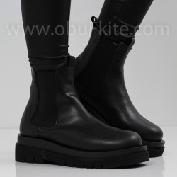 ДАМСКИ БОТИ - 1910-4602202929 BLACK-PU