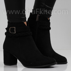 ДАМСКИ БОТИ НА ТОК - 1910-405202034 BLACK