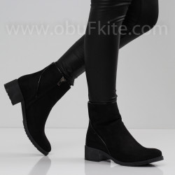 ДАМСКИ БОТИ НА ТОК - 1910-124202235 BLACK