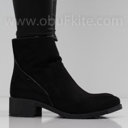 ДАМСКИ БОТИ НА ТОК - 1910-124202235 BLACK