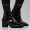 ДАМСКИ БОТИ НА ТОК - 1910-01202137 BLACK-LACI