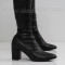 ДАМСКИ БОТИ НА ТОК - 1910-800202439 BLACK-PU