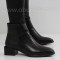 ДАМСКИ БОТИ НА ТОК - 1910-1004202241 BLACK-KROKO