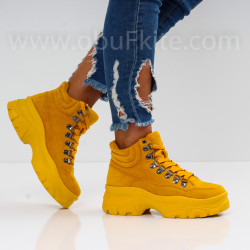ДАМСКИ БОТИ - 27081904 YELLOW