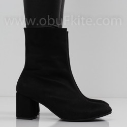 ДАМСКИ БОТИ НА ТОК - 1910-9203202250 BLACK