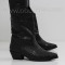 ДАМСКИ БОТИ НА ТОК - 1910-96202452 BLACK