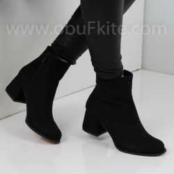 ДАМСКИ БОТИ НА ТОК - 1910-7002202053 BLACK