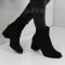 ДАМСКИ БОТИ НА ТОК - 1910-7002202053 BLACK