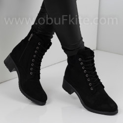 ДАМСКИ БОТИ НА ТОК - 1910-131202254 BLACK