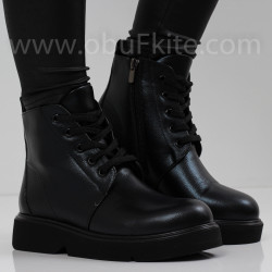 ДАМСКИ БОТИ - 1910-14000202262 BLACK-PU