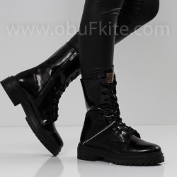 ДАМСКИ БОТИ - 1910-505202565 BLACK-LACI