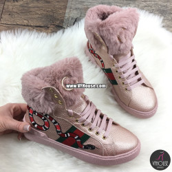 Дамски кецове 0812-011735 Pink