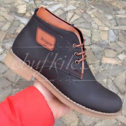 Мъжки боти 17-0312 03 Brown/Camel-PU