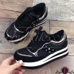 Дамски маратонки 1301-18182703 Black