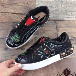 Дамски маратонки 1301-2420182507 Black