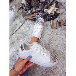Дамски обувки 17-2108 01 White