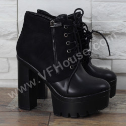 Дамски боти 16-0609 N2510 Black