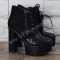 Дамски боти 16-0609 N2510 Black