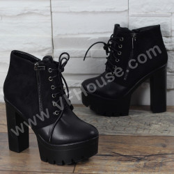 Дамски боти 16-0609 N2510 Black